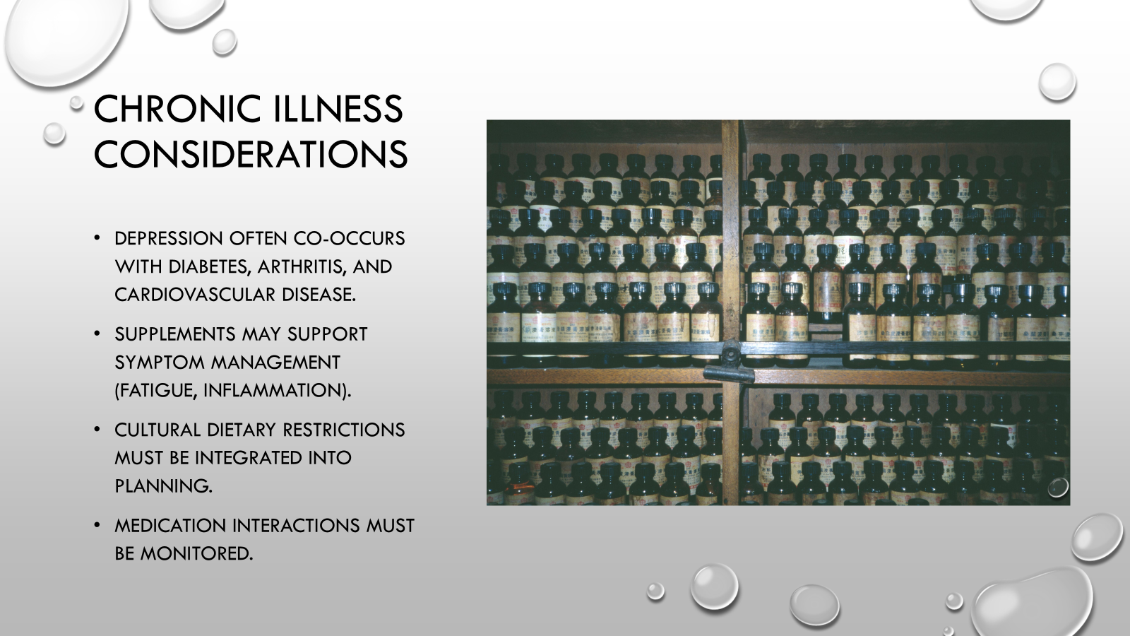Slide image for Chronic Illness and Mental Health: Special Considerations