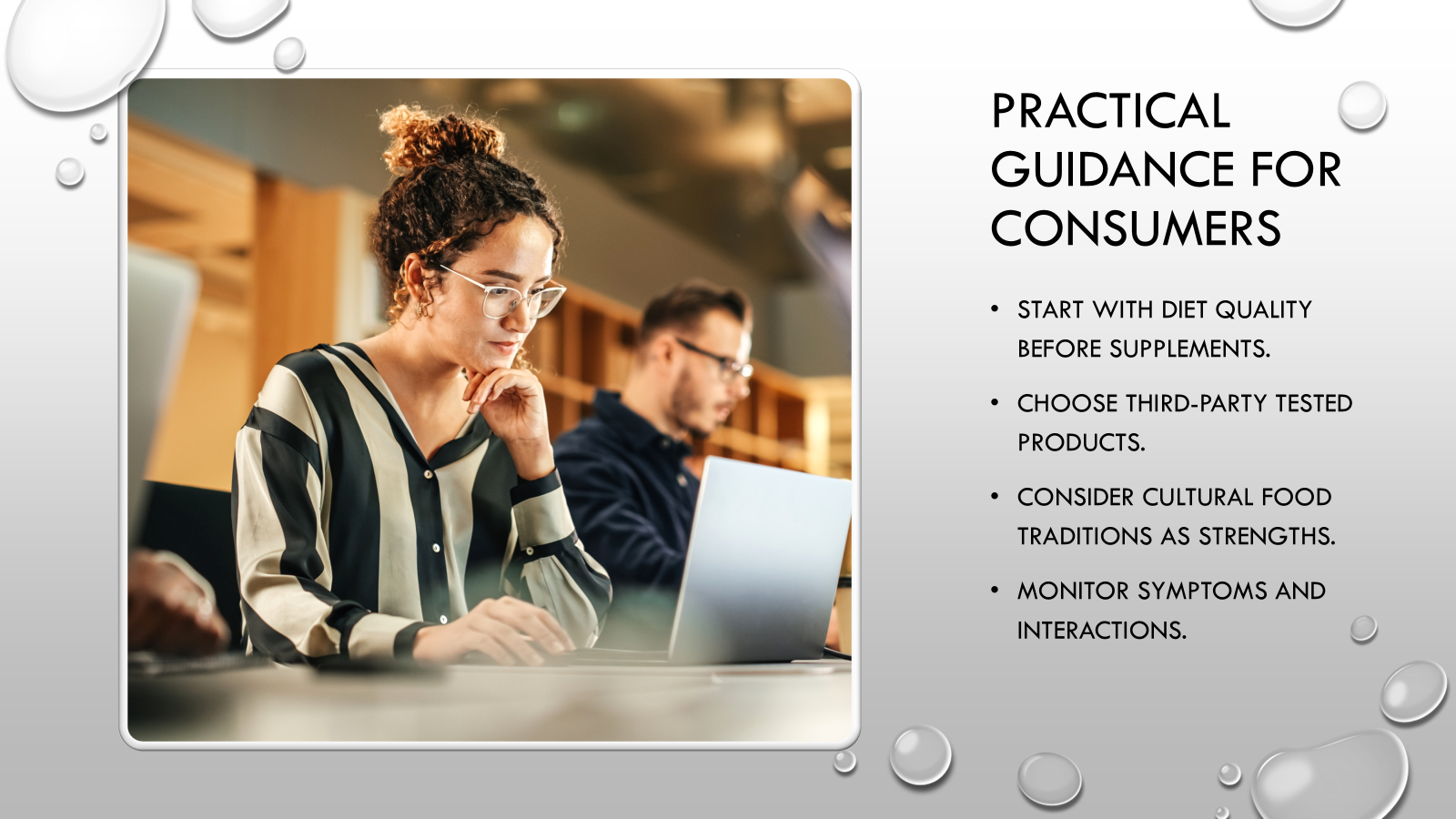 Slide image for Practical Guidance for Consumers